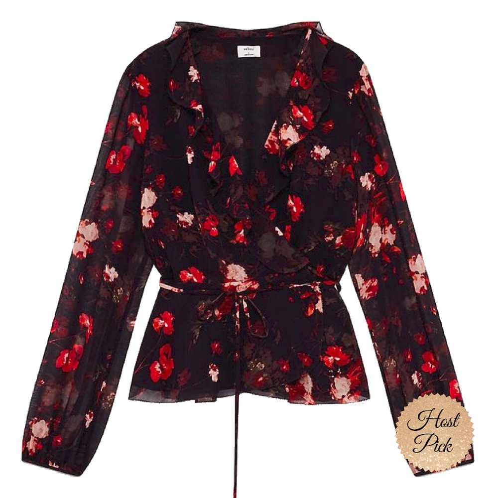 ARITZIA Wilfred Nadine Blouse - Picture 2 of 10